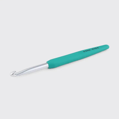 Waves Single Ended Aluminum Crochet Hooks - Color Coded
