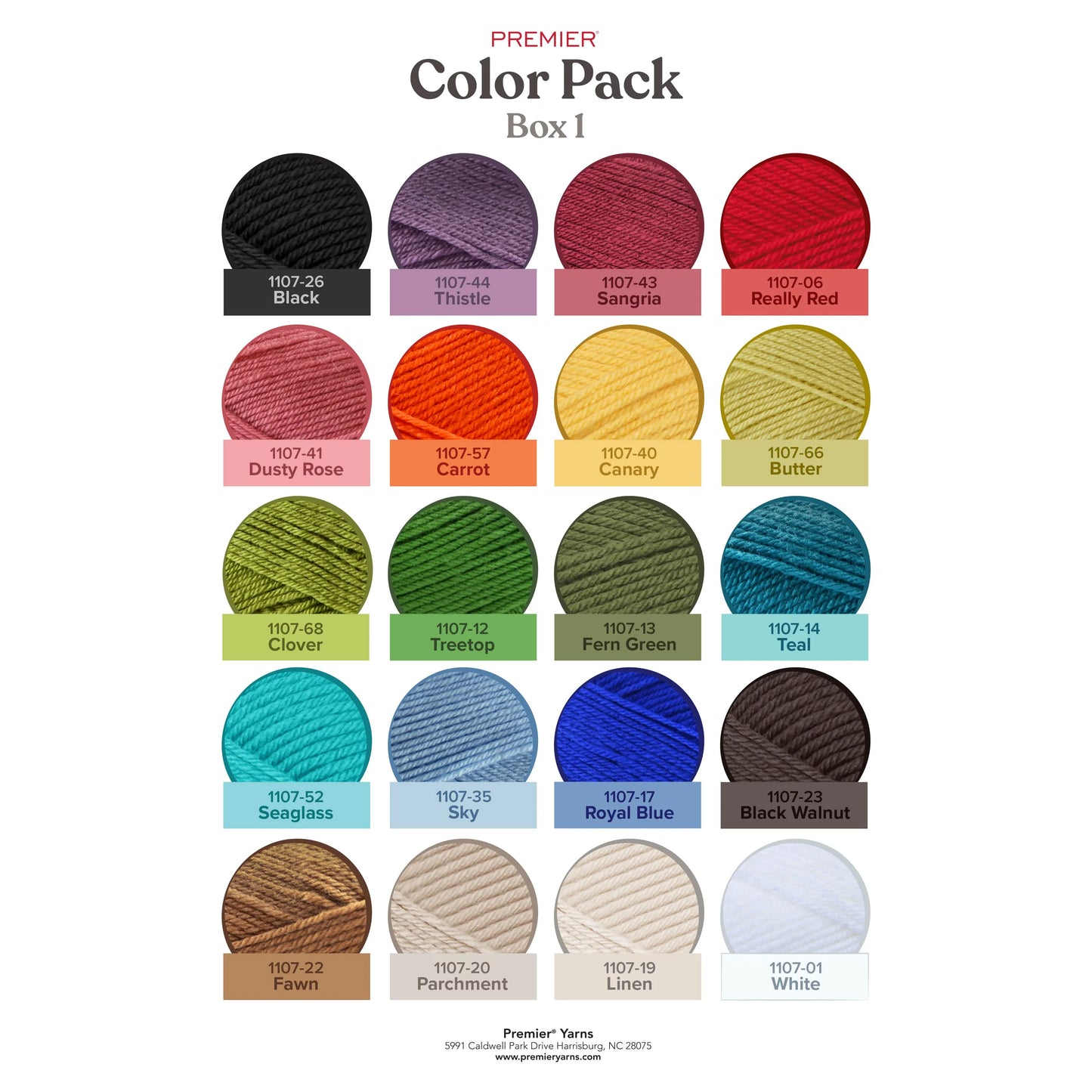 Anti-Pilling Everyday® DK Color Pack™