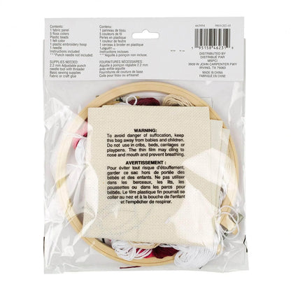 Punch Needle Kit 6" Hoop - Bunny, Unicorn, or Boston Terrier