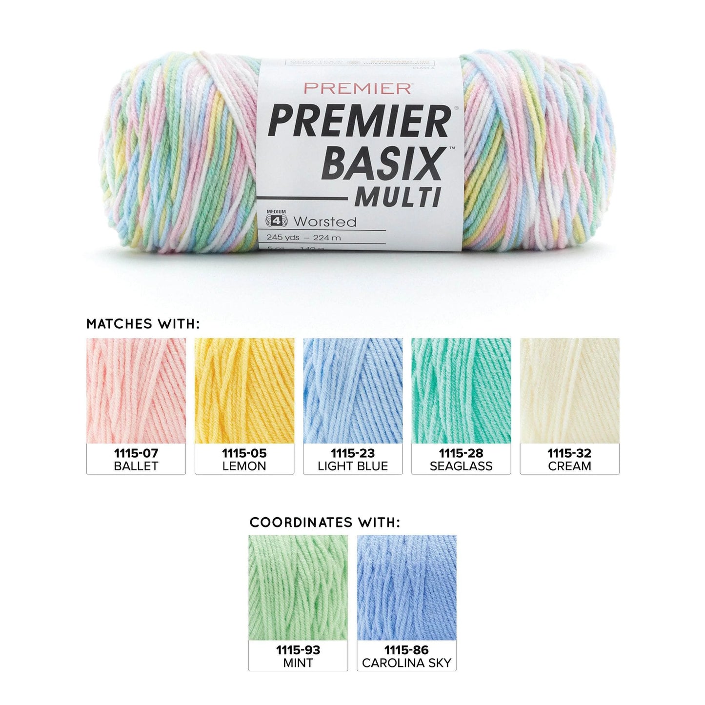Basix® Worsted Multis