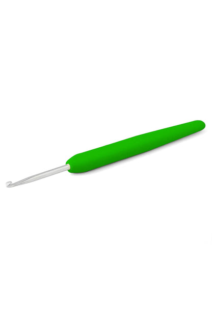 Waves Single Ended Aluminum Crochet Hooks - Color Coded