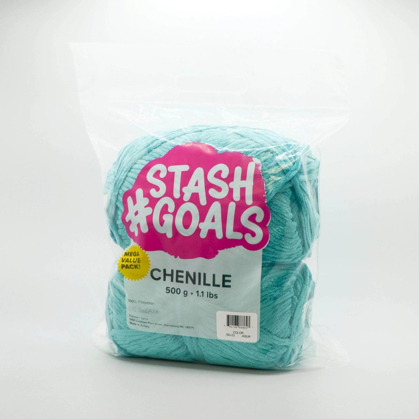 Stash Goals 17.6oz/500g Chenille Bag
