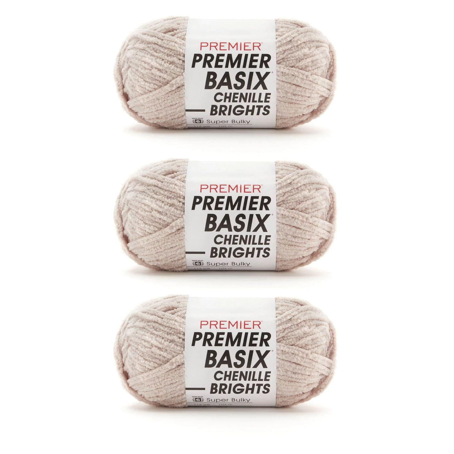 Basix® Chenille Bag of 3