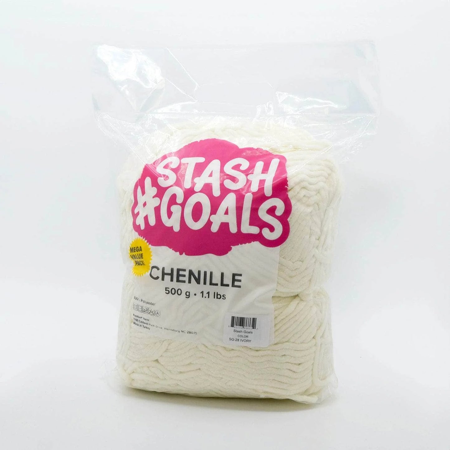 Stash Goals 17.6oz/500g Chenille Bag