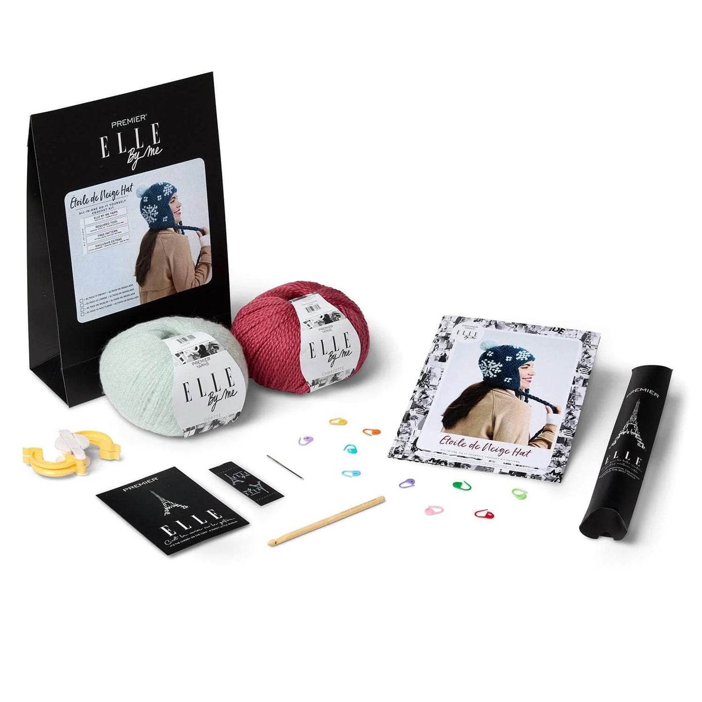 ELLE by Me Etoile de Neige Hat Crochet Kit