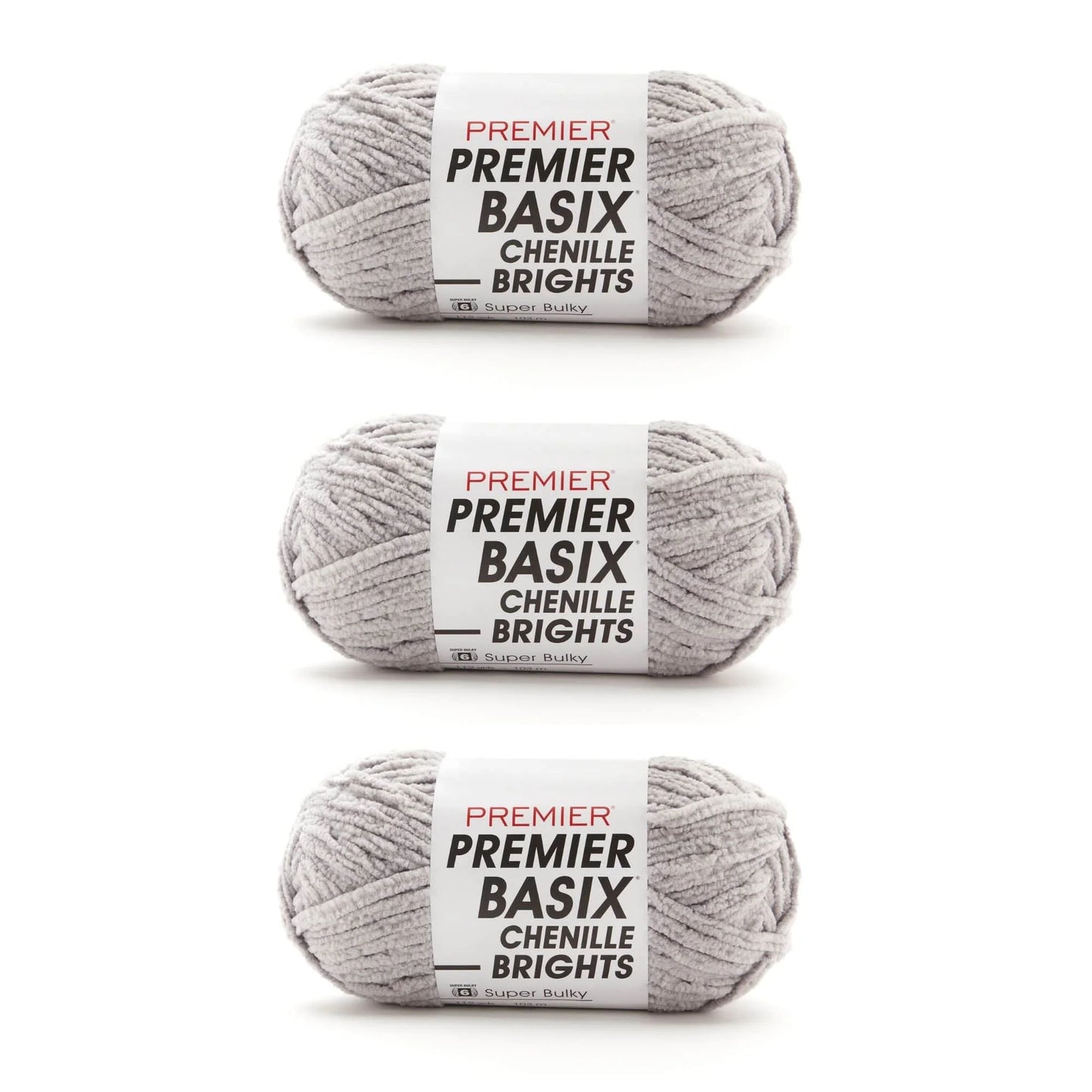 Basix® Chenille Bag of 3