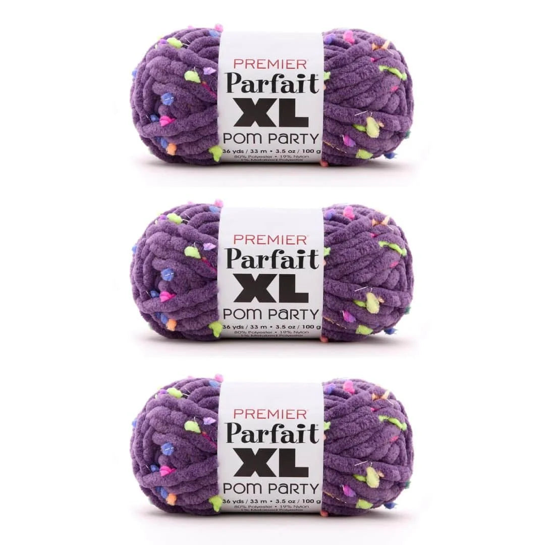Parfait® XL Pom Party Bag of 3