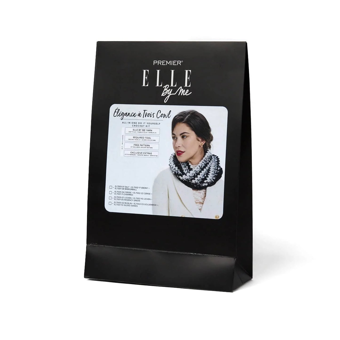 ELLE by Me Elegance a Trois Cowl Crochet Kit