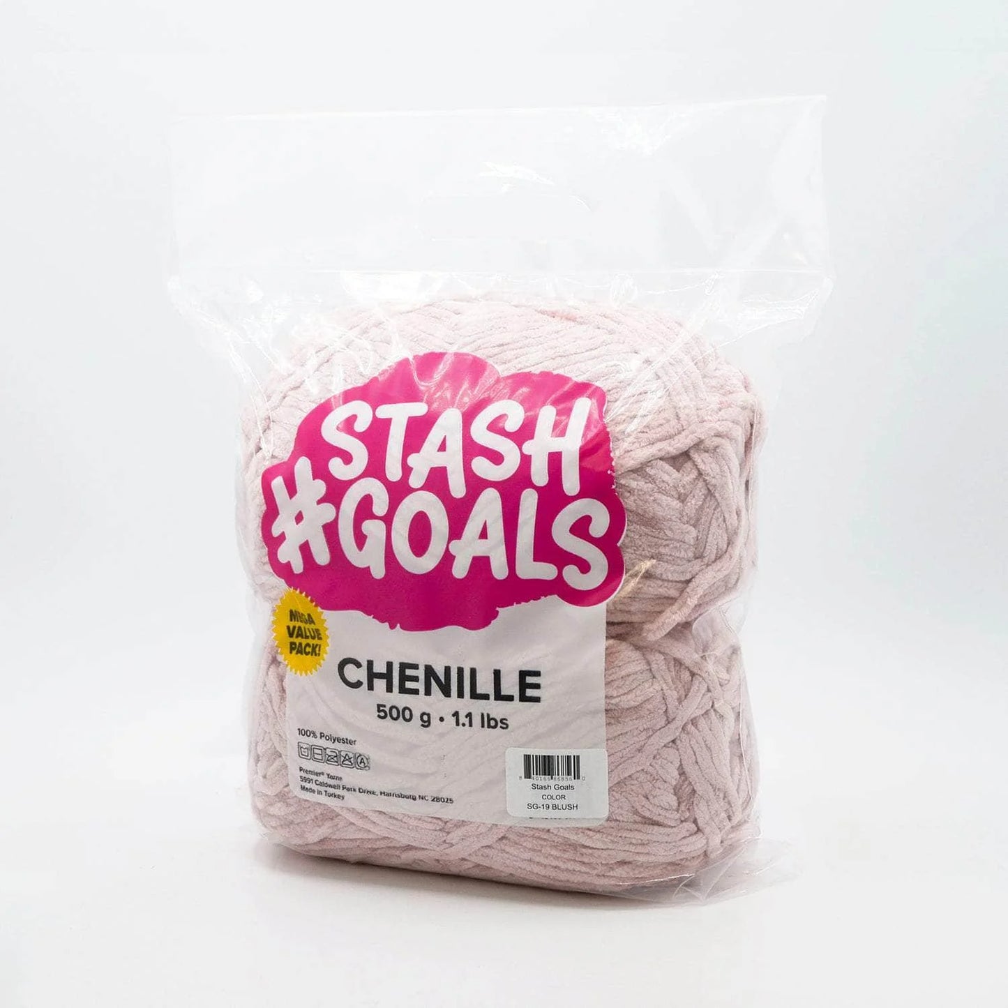 Stash Goals 17.6oz/500g Chenille Bag