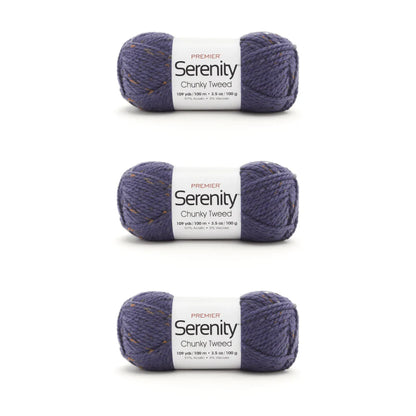 Serenity® Chunky Tweeds Bag of 3