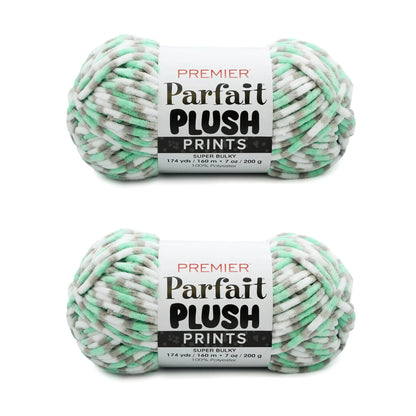 Parfait® Plush Prints Bag of 2