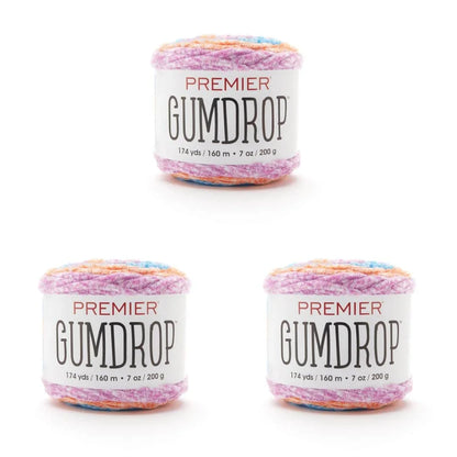 Gumdrop™ Chenille Bag of 3