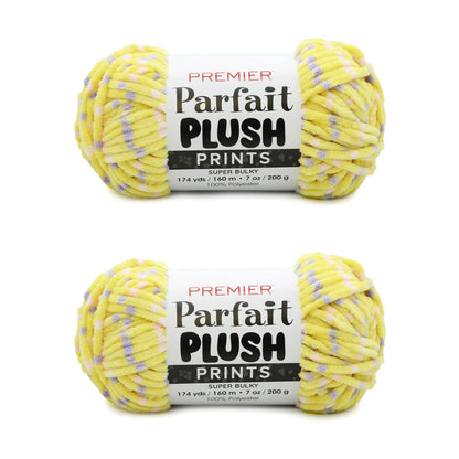 Parfait® Plush Prints Bag of 2