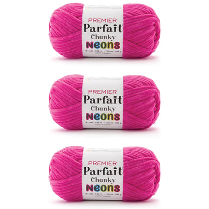 Parfait® Chunky Neons Bag of 3