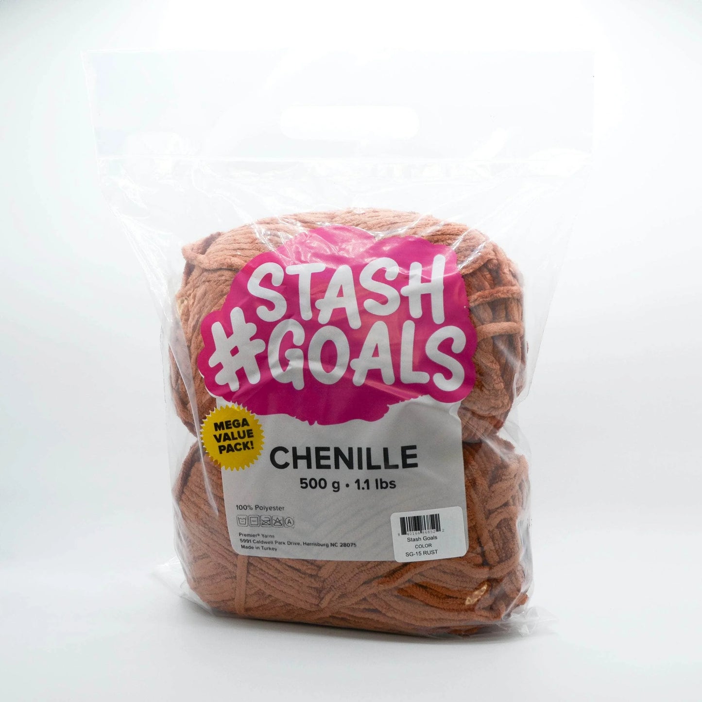 Stash Goals 17.6oz/500g Chenille Bag