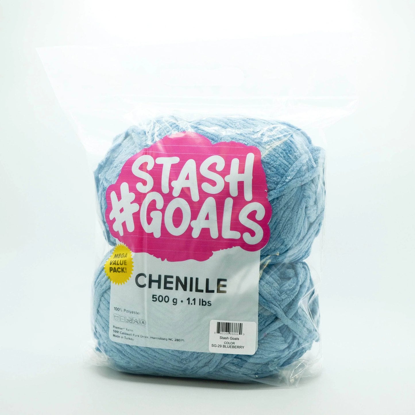 Stash Goals 17.6oz/500g Chenille Bag