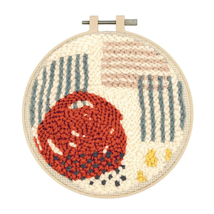 Punch Needle Kit 6" Hoop Designs