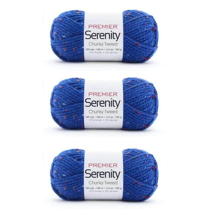 Serenity® Chunky Tweeds Bag of 3