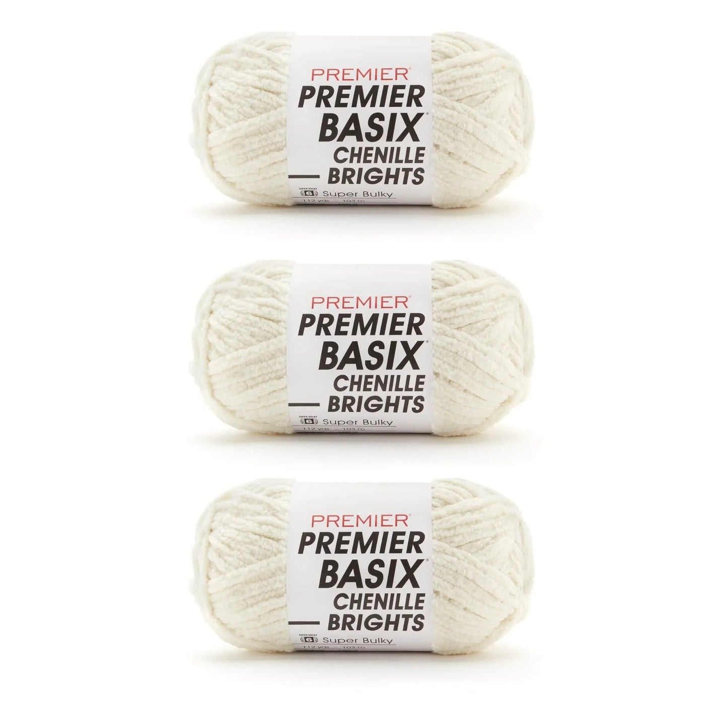 Basix® Chenille Bag of 3