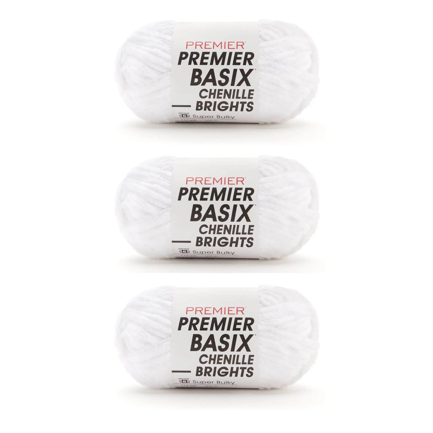 Basix® Chenille Bag of 3