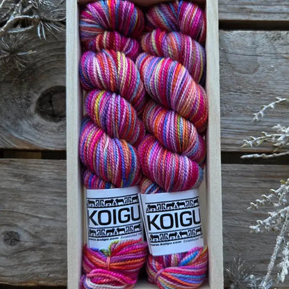 Holiday Sock Crates