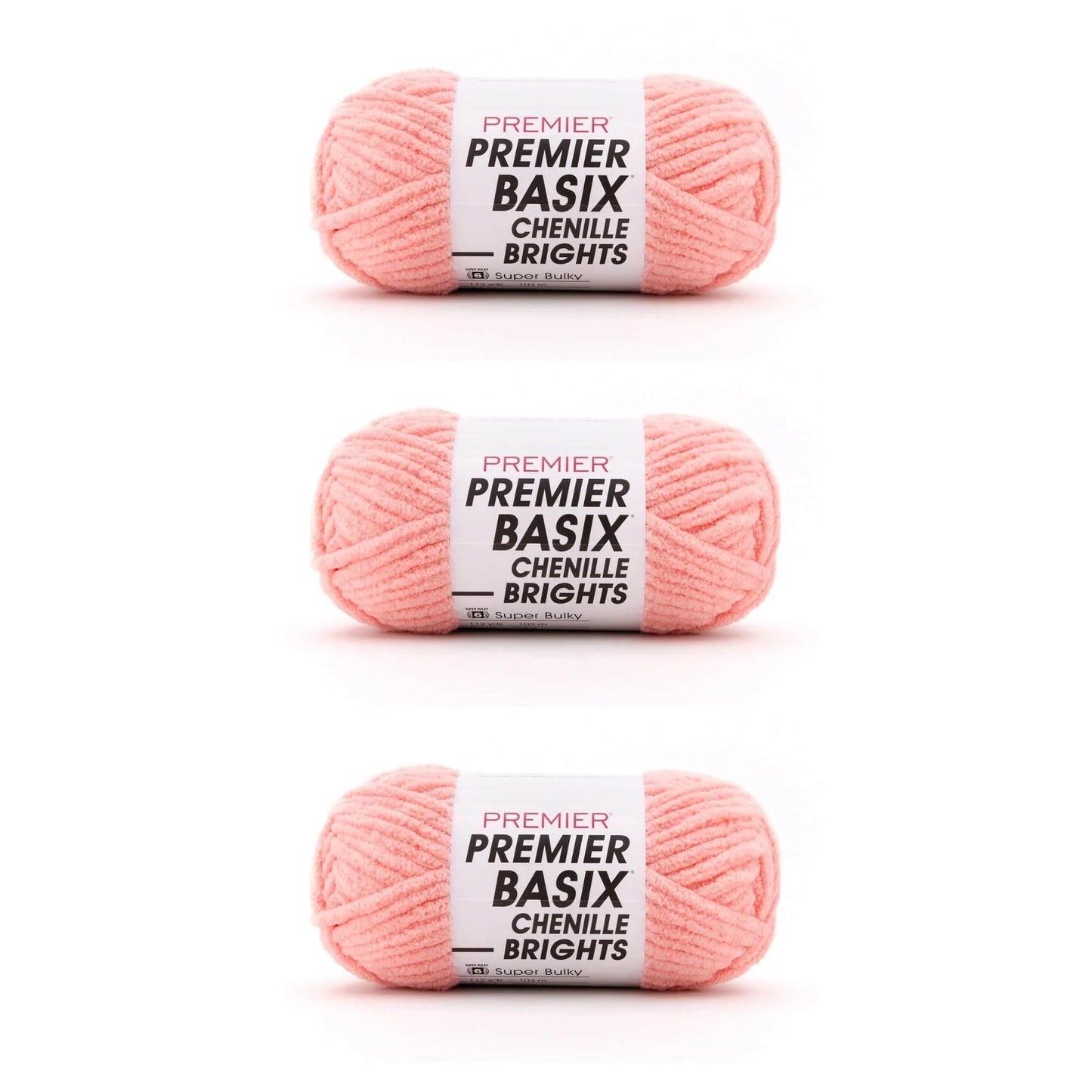 Basix® Chenille Bag of 3
