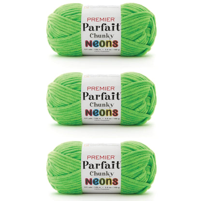 Parfait® Chunky Neons Bag of 3