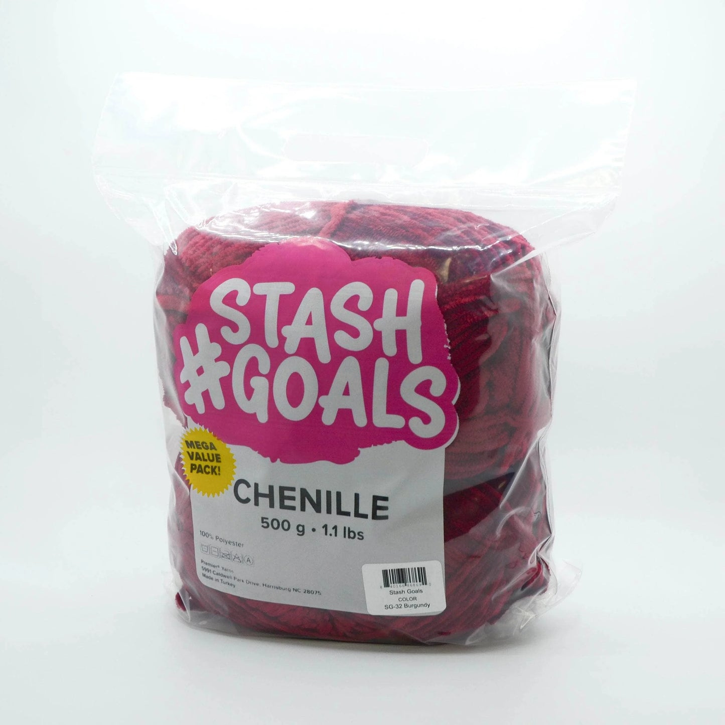 Stash Goals 17.6oz/500g Chenille Bag