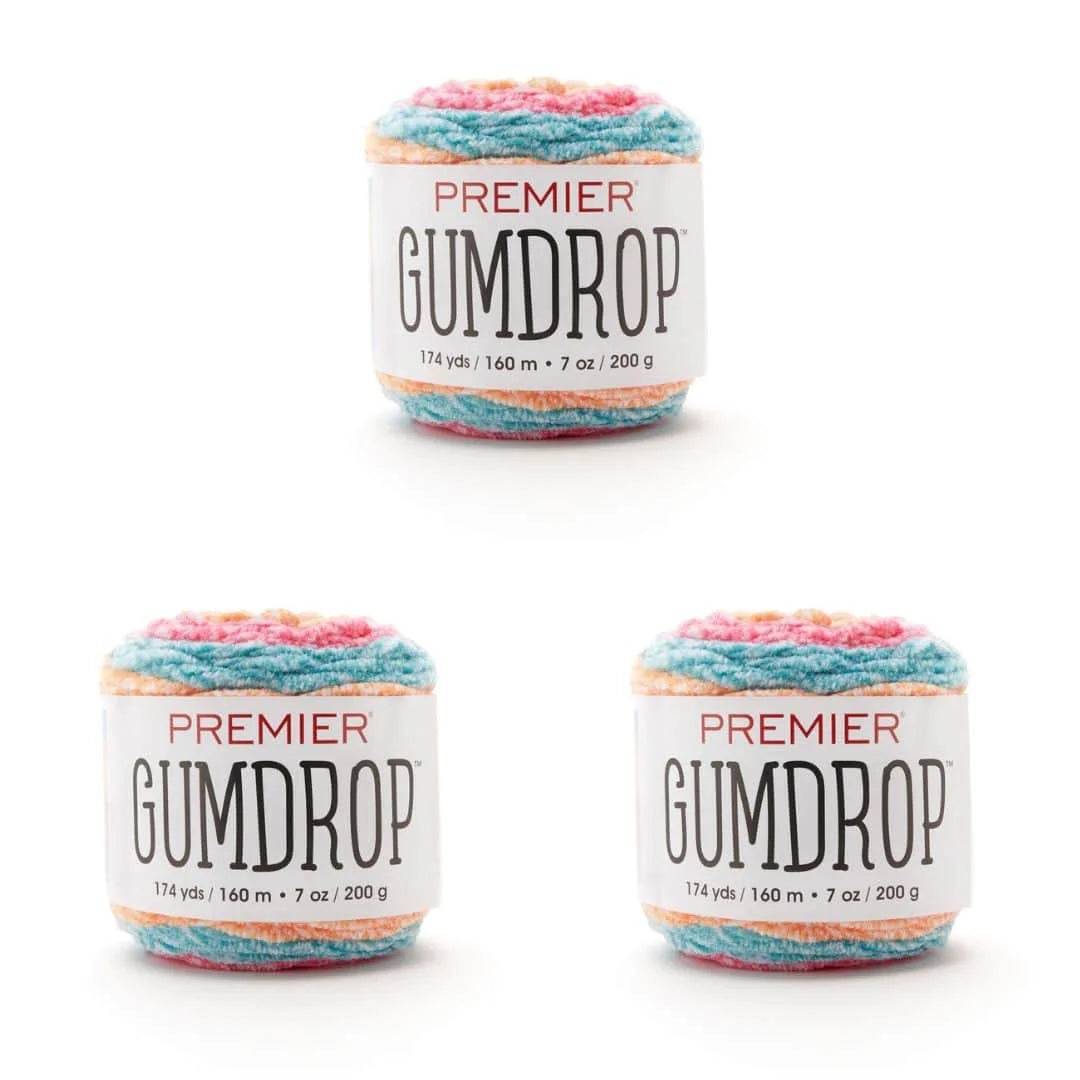 Gumdrop™ Chenille Bag of 3