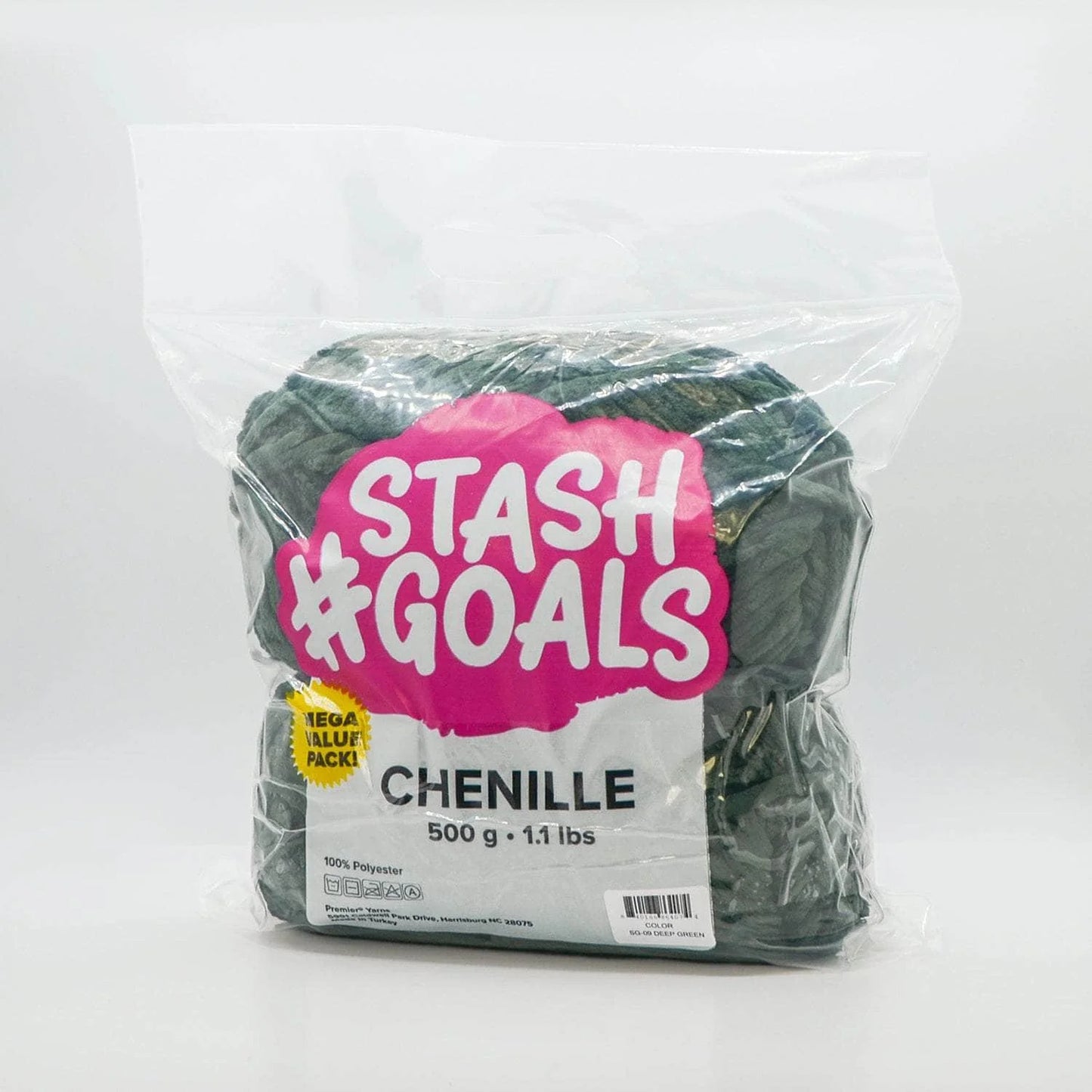 Stash Goals 17.6oz/500g Chenille Bag