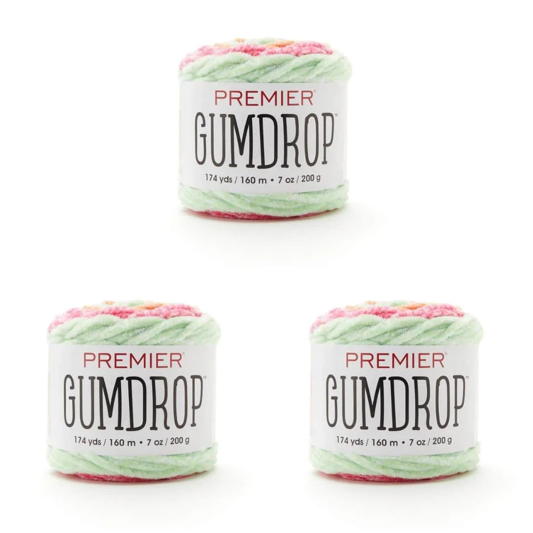 Gumdrop™ Chenille Bag of 3