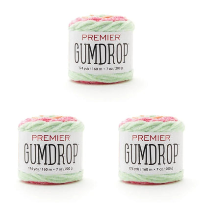 Gumdrop™ Chenille Bag of 3