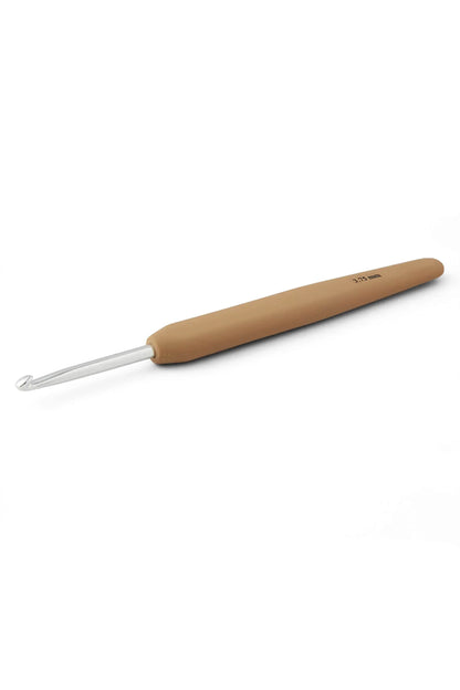Waves Single Ended Aluminum Crochet Hooks - Color Coded
