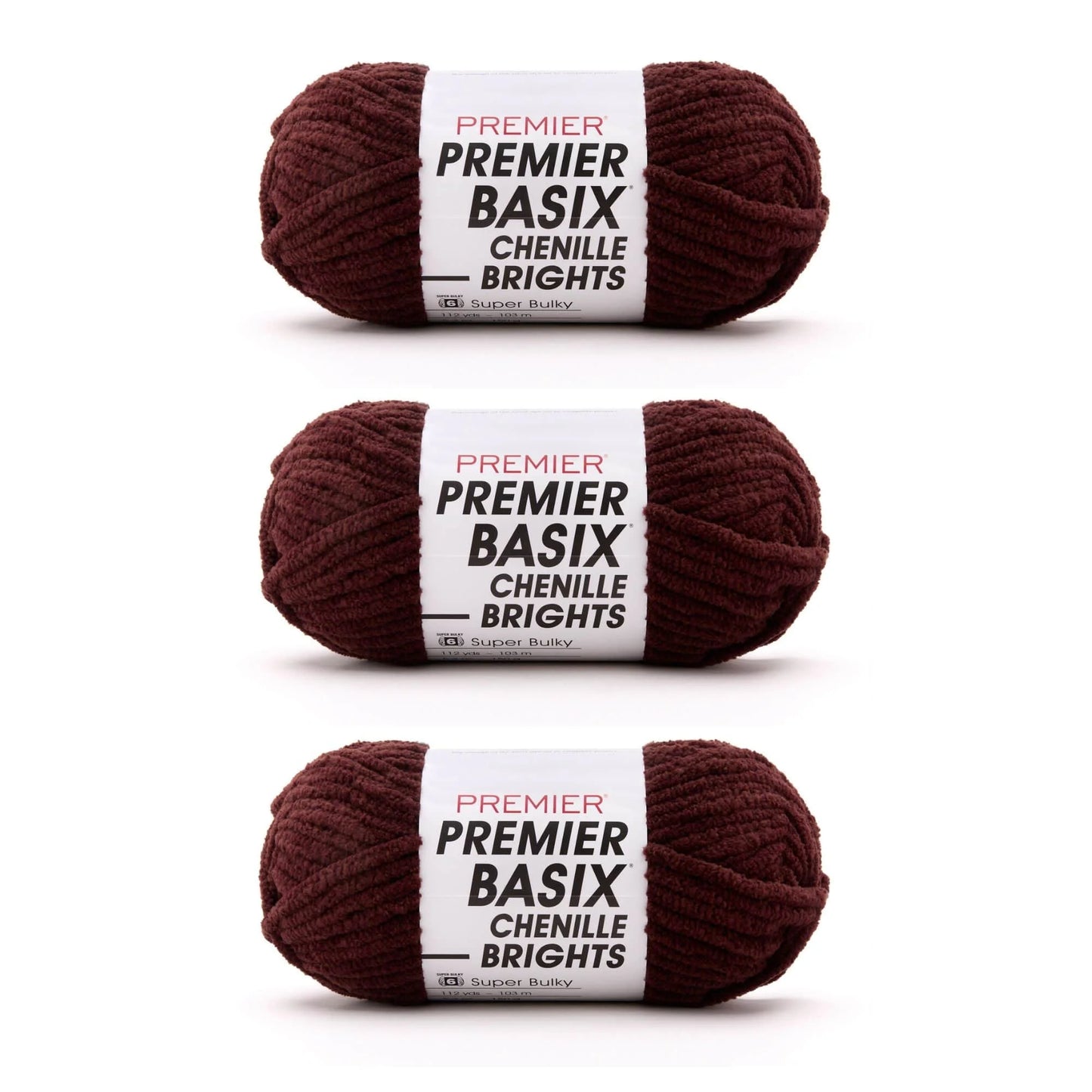 Basix® Chenille Bag of 3