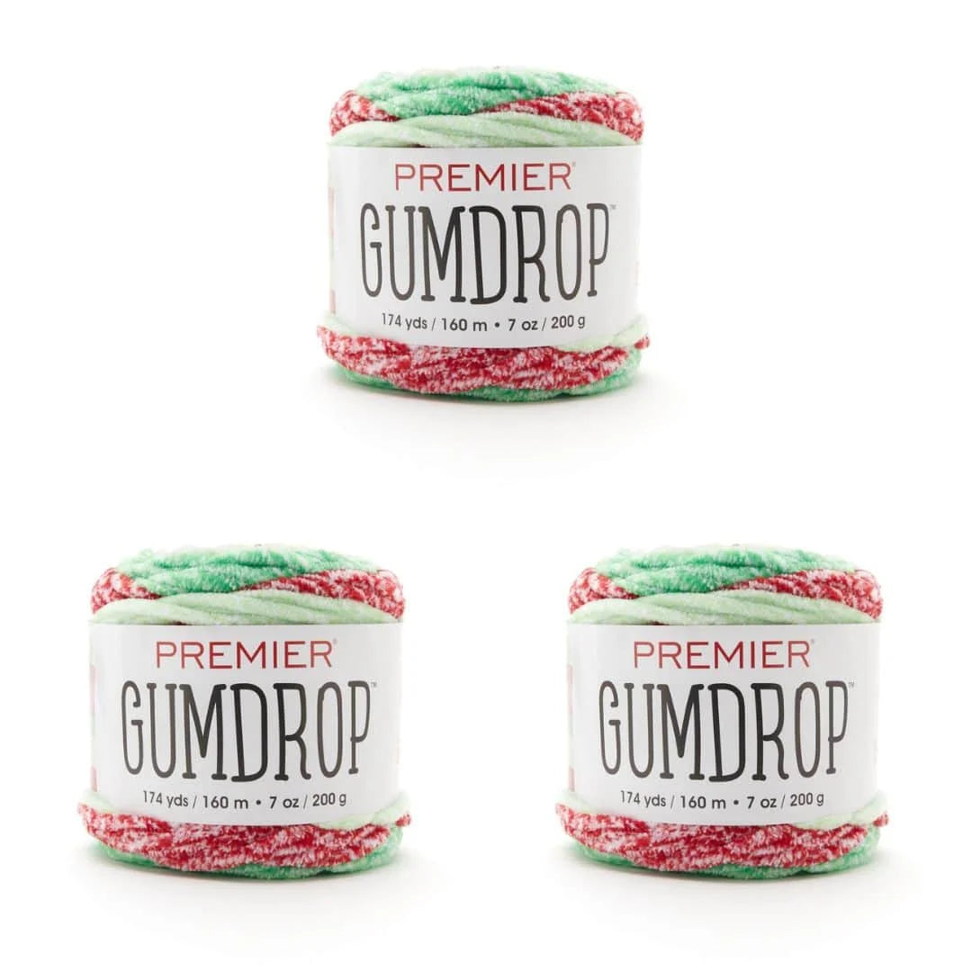 Gumdrop™ Chenille Bag of 3