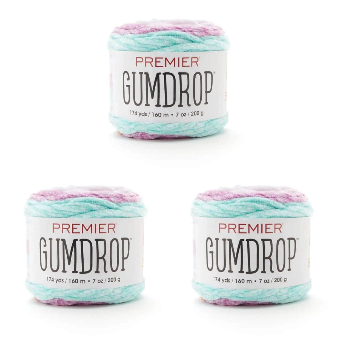 Gumdrop™ Chenille Bag of 3