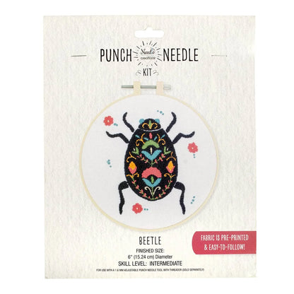 Punch Needle Kit 6" Hoop Designs