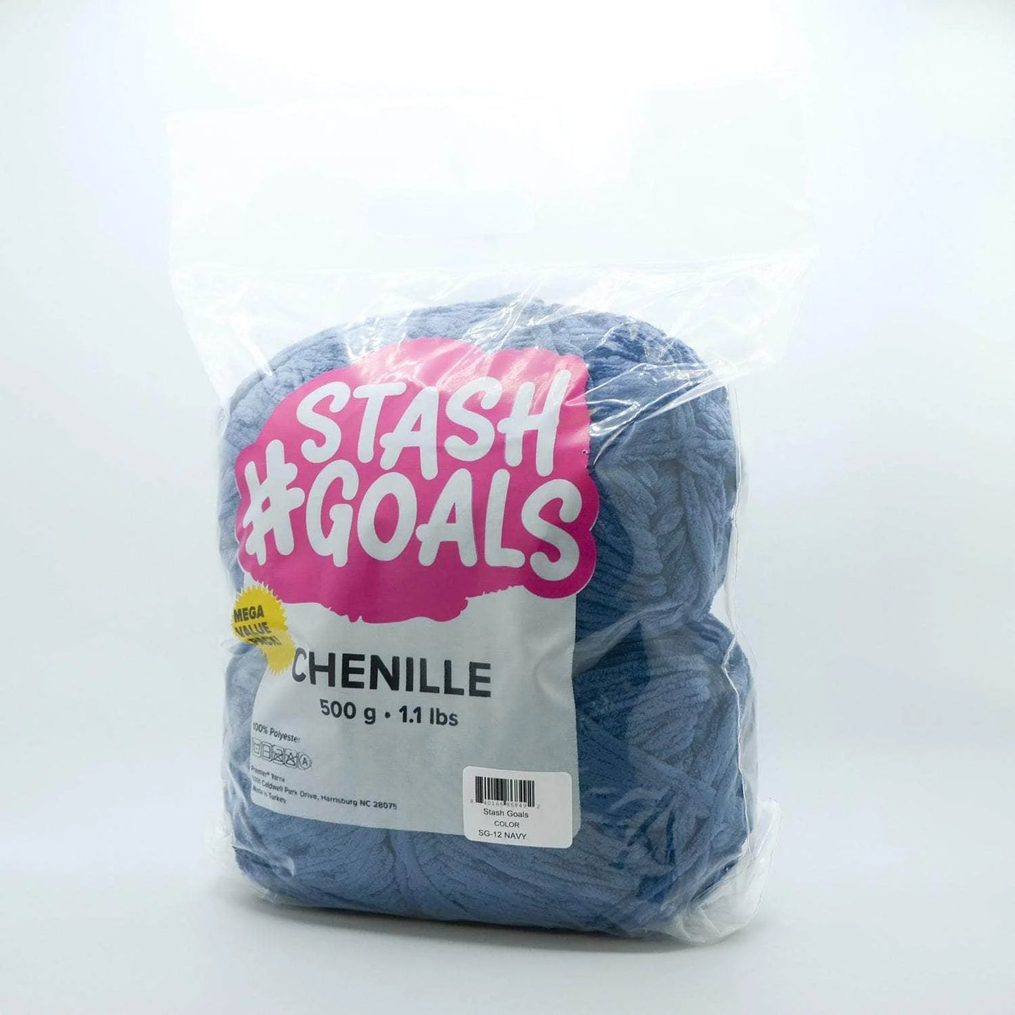 Stash Goals 17.6oz/500g Chenille Bag