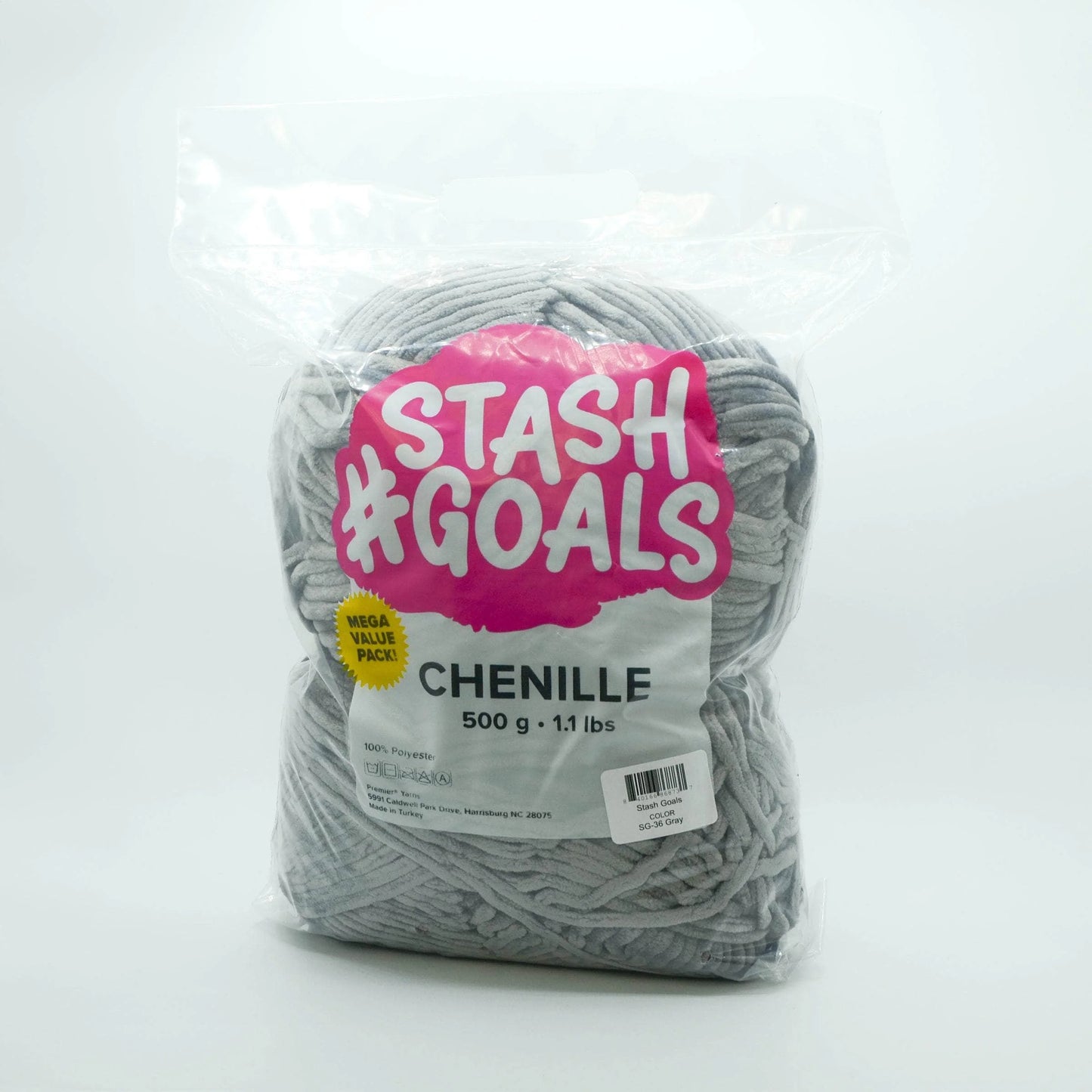 Stash Goals 17.6oz/500g Chenille Bag