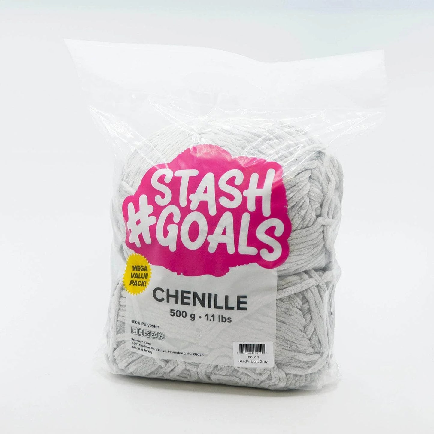 Stash Goals 17.6oz/500g Chenille Bag