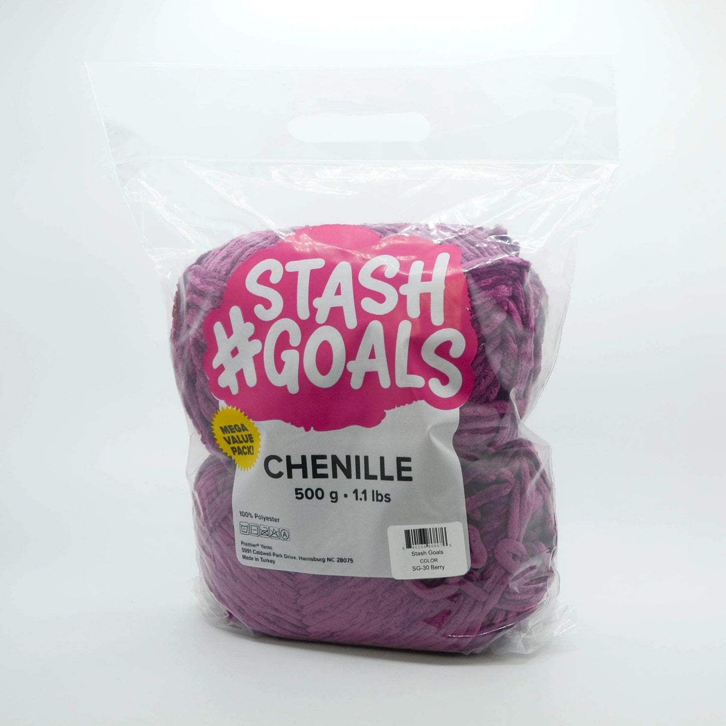 Stash Goals 17.6oz/500g Chenille Bag