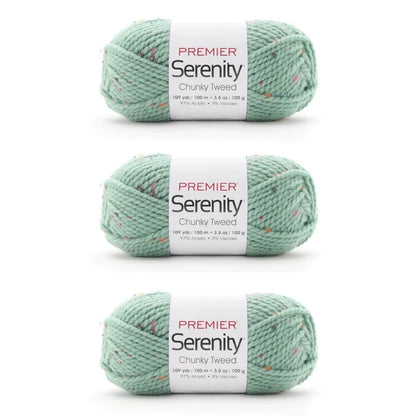 Serenity® Chunky Tweeds Bag of 3