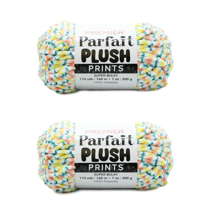 Parfait® Plush Prints Bag of 2