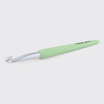 Waves Single Ended Aluminum Crochet Hooks - Color Coded