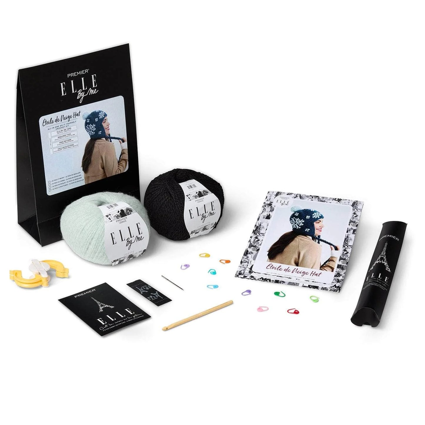 ELLE by Me Etoile de Neige Hat Crochet Kit