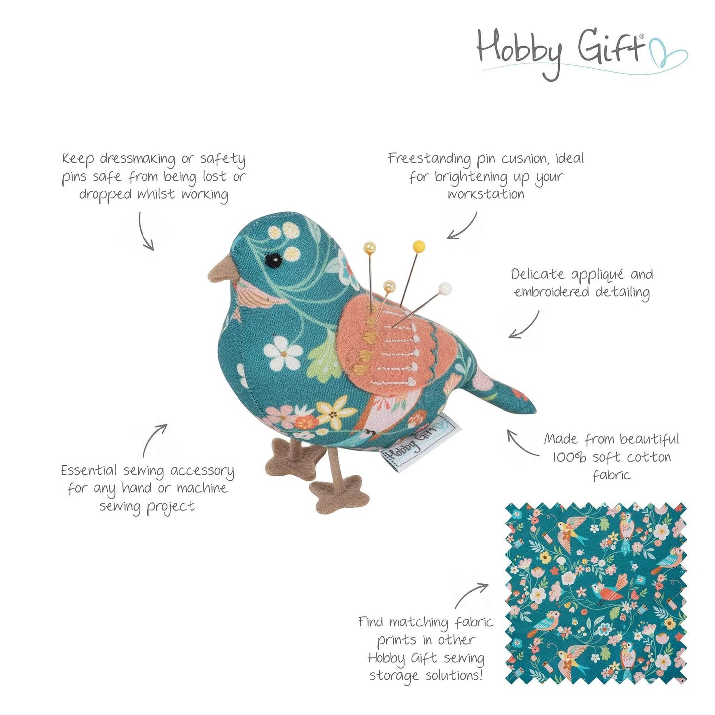 Bird Pincushion