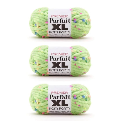 Parfait® XL Pom Party Bag of 3