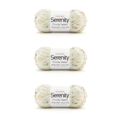 Serenity® Chunky Tweeds Bag of 3