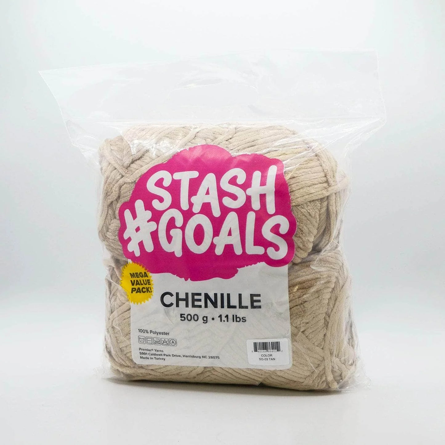 Stash Goals 17.6oz/500g Chenille Bag