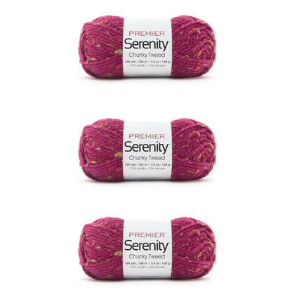 Serenity® Chunky Tweeds Bag of 3